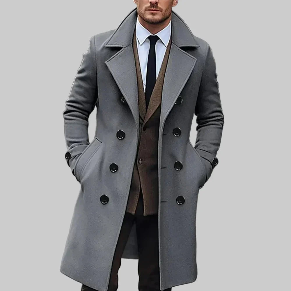 Cappotto Premium Uomo per Eleganza Senza Sforzo