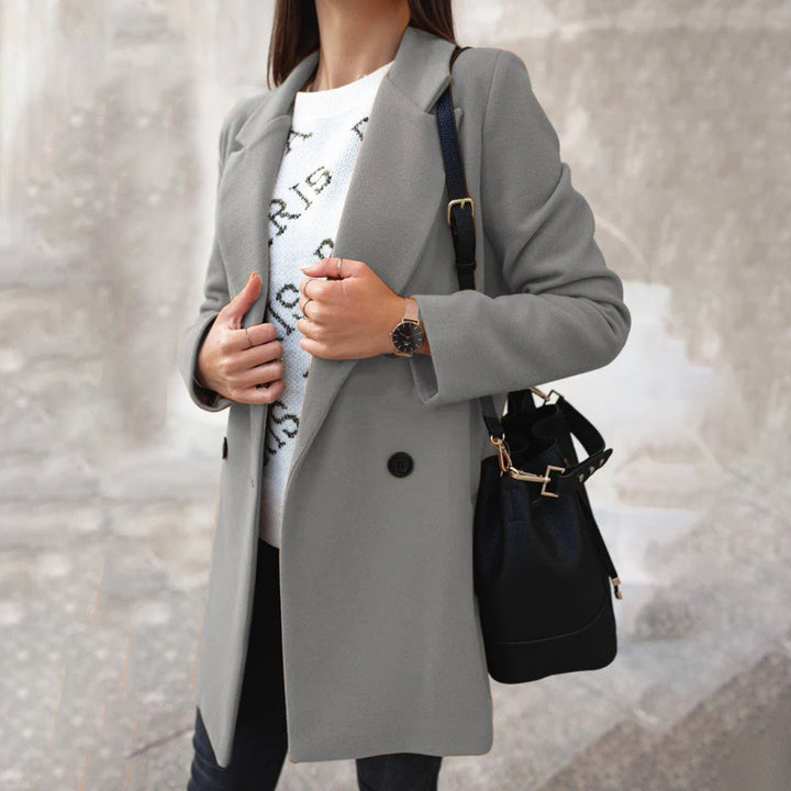 Cappotto Doppio Petto per Donna