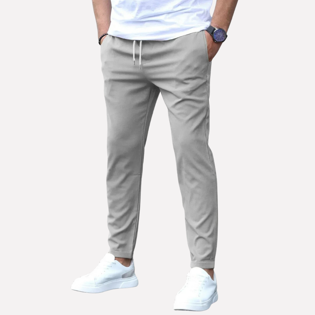 Pantaloni Jogging Minimalisti con Cordino