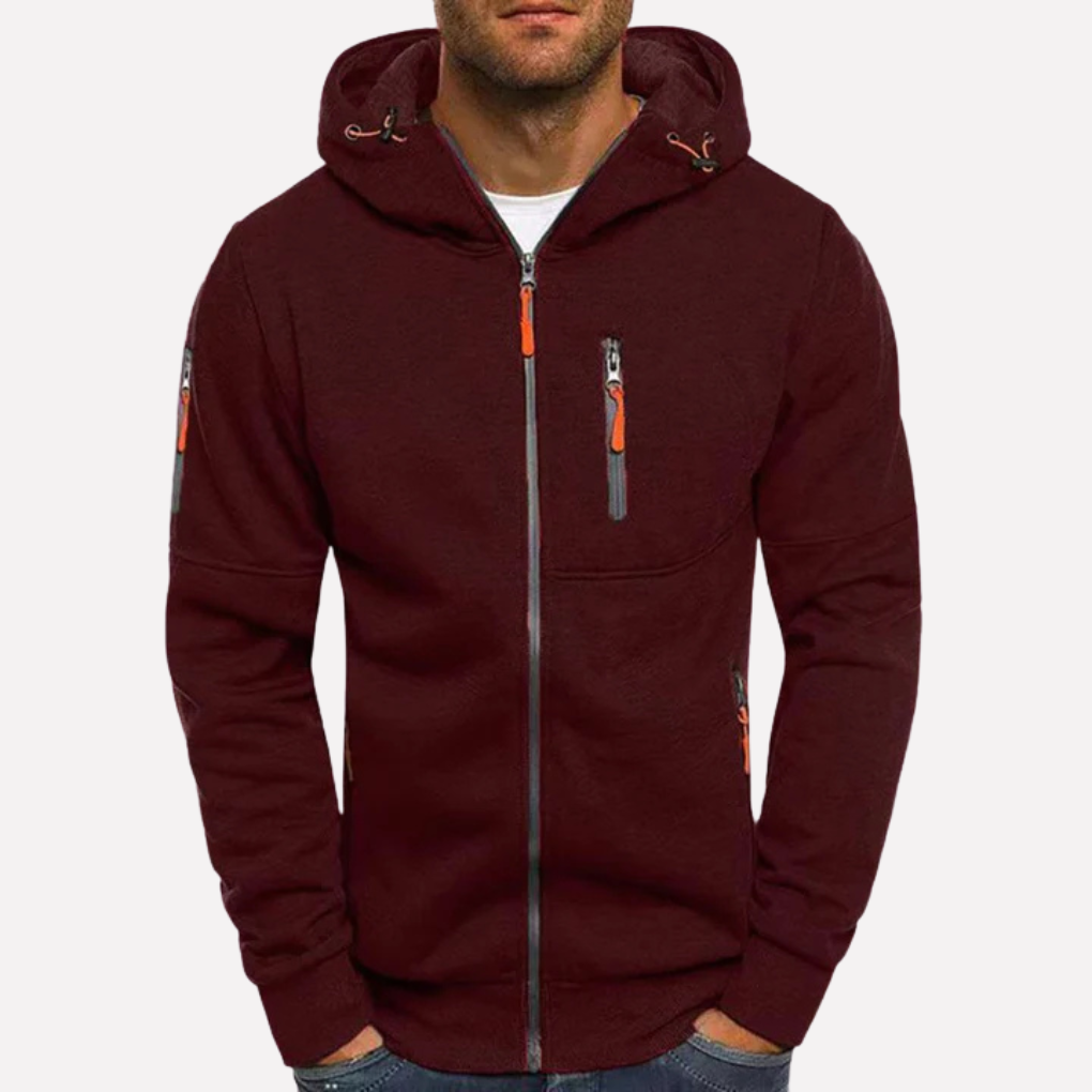 Giacca Sweatshirt con Cappuccio Stylish