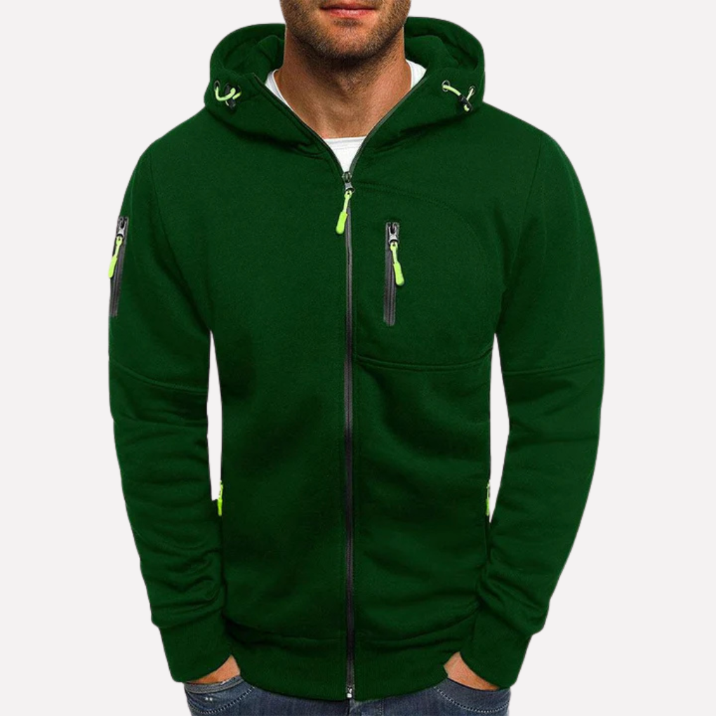 Giacca Sweatshirt con Cappuccio Stylish