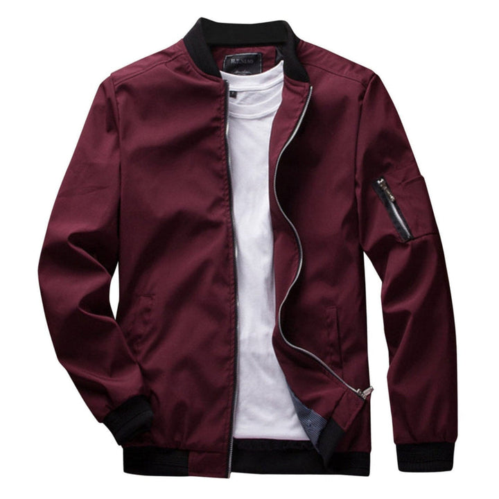 Lebbi – Giacca leggera da uomo con zip e pratica tasca