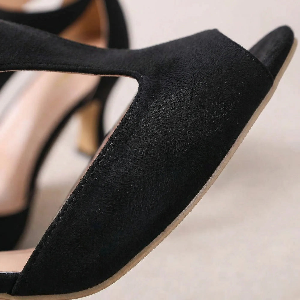 Caletti - Sandalo con tacco e punta aperta con dettaglio cut-out