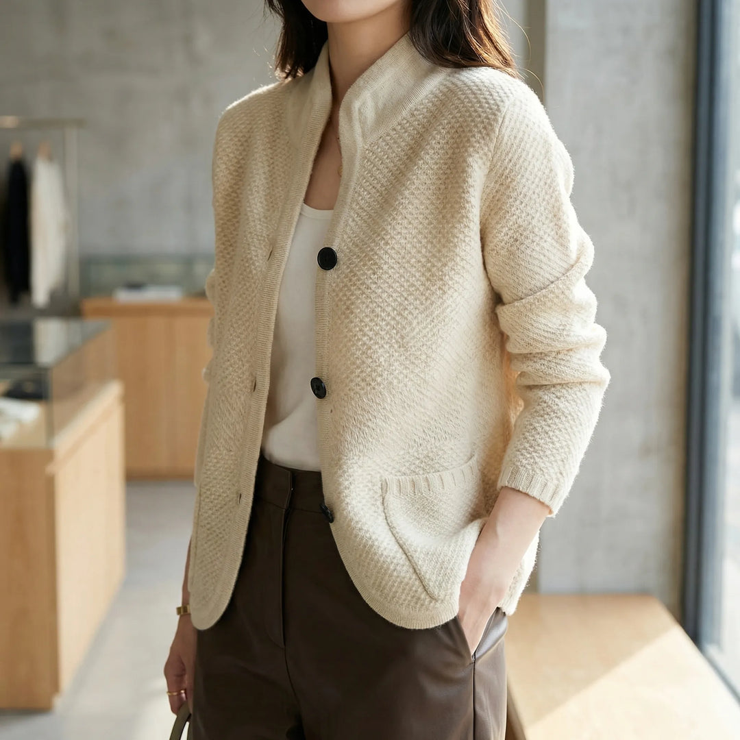 Casmelle - Cardigan slim-fit con bottoni sul davanti