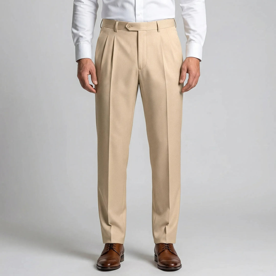 Casuave - Pantaloni estivi a pieghe dalla vestibilità comoda
