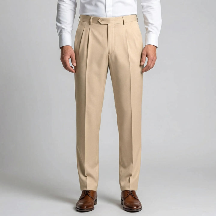 Casuave - Pantaloni estivi a pieghe dalla vestibilità comoda