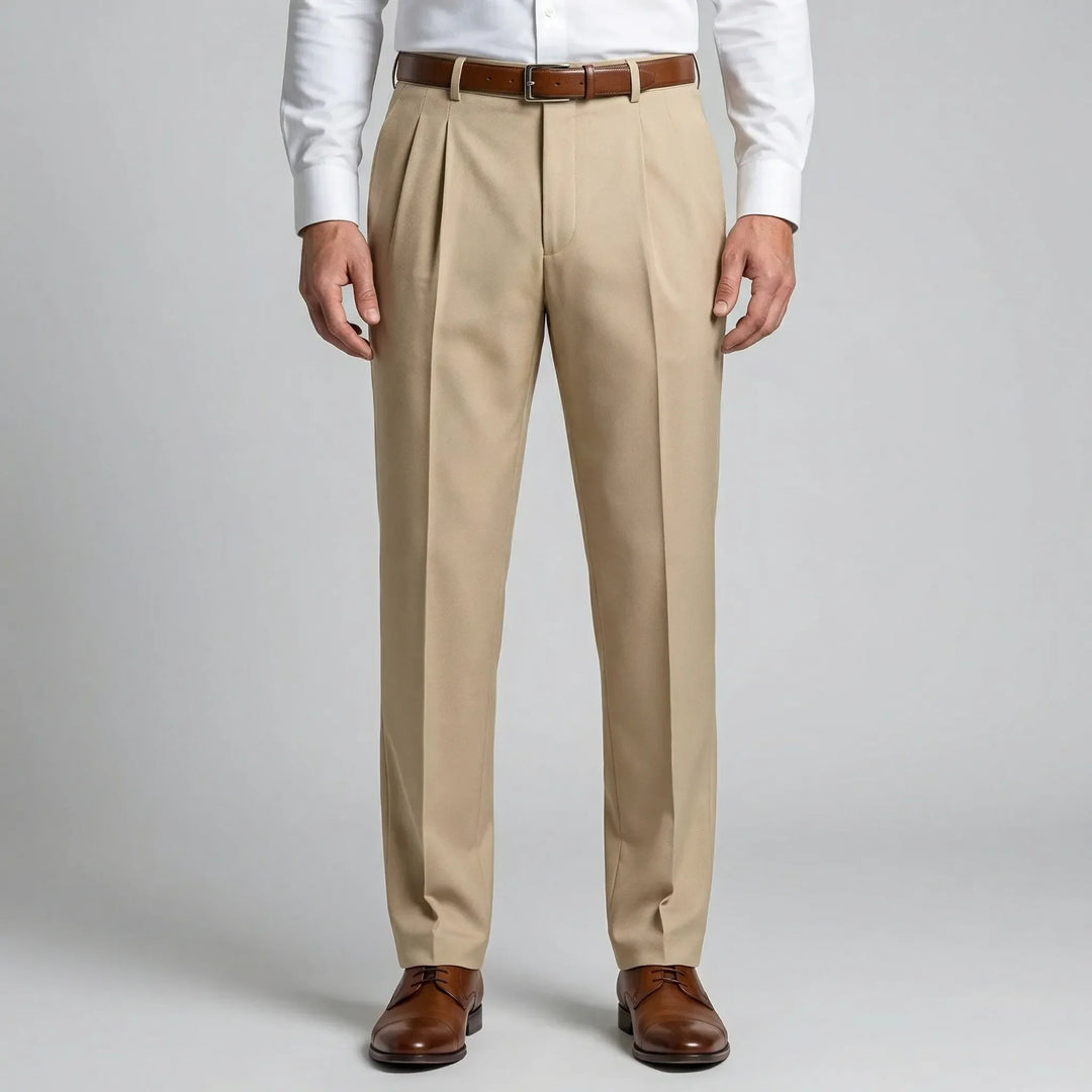 Casuave - Pantaloni estivi a pieghe dalla vestibilità comoda