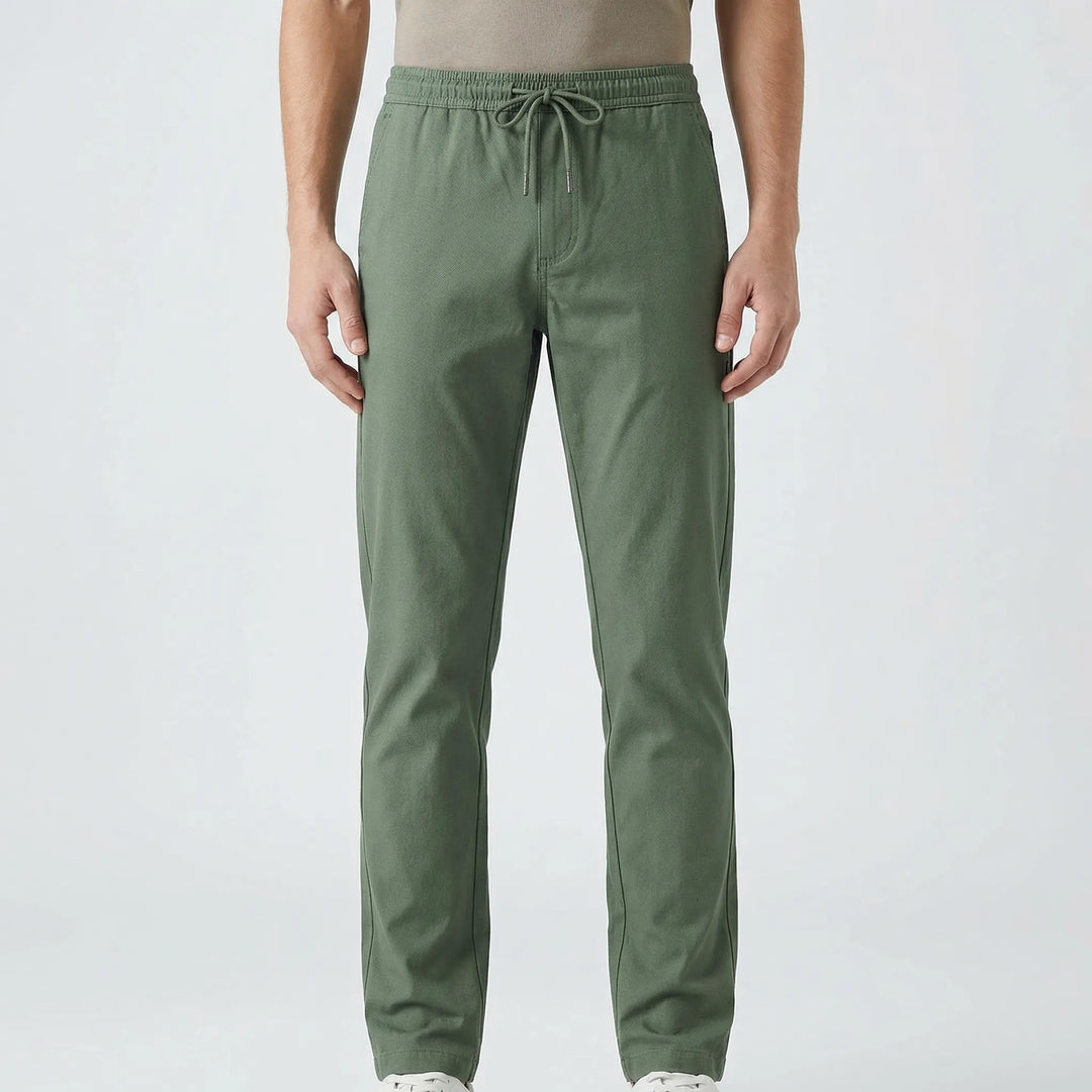 Casuro - Pantaloni chino slim dritti per tutti i giorni