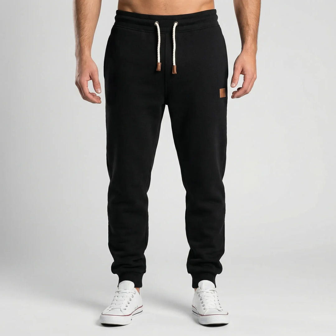 Casutrax - Pantaloni da jogging da uomo a gamba affusolata