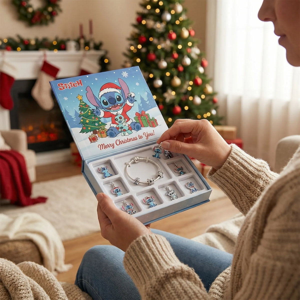 Calendario dell'Avvento di Gioielli per le Feste da 25 Giorni