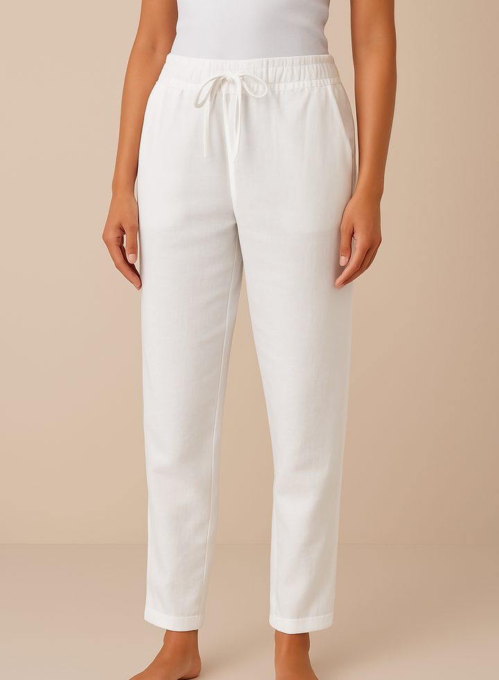 Linnea - Pantaloni in Lino per Donna