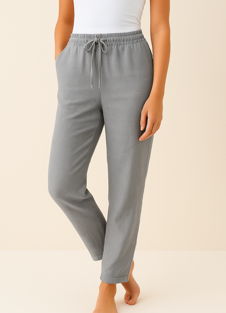 Linnea - Pantaloni in Lino per Donna