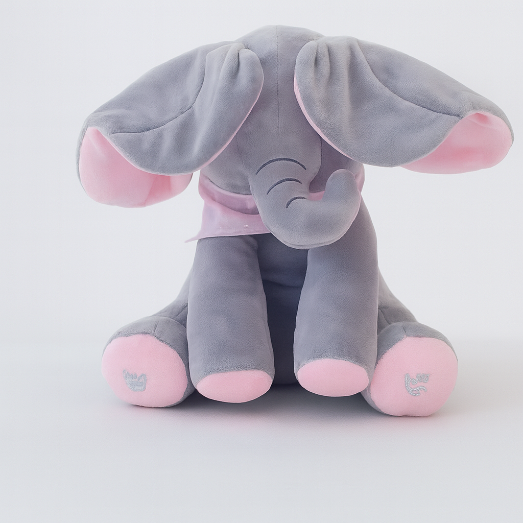 Giocattolo di Peluche Elefante Peek-a-boo