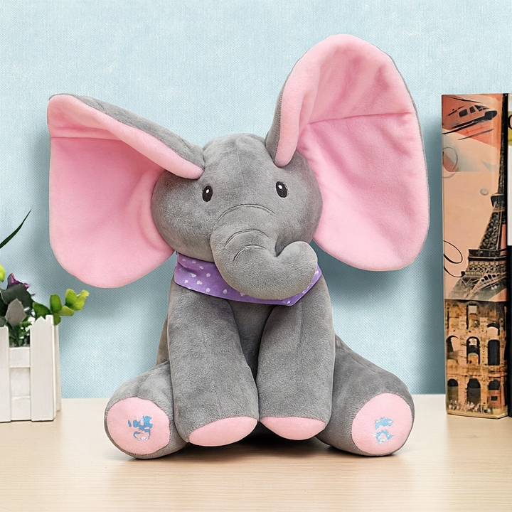 Giocattolo di Peluche Elefante Peek-a-boo