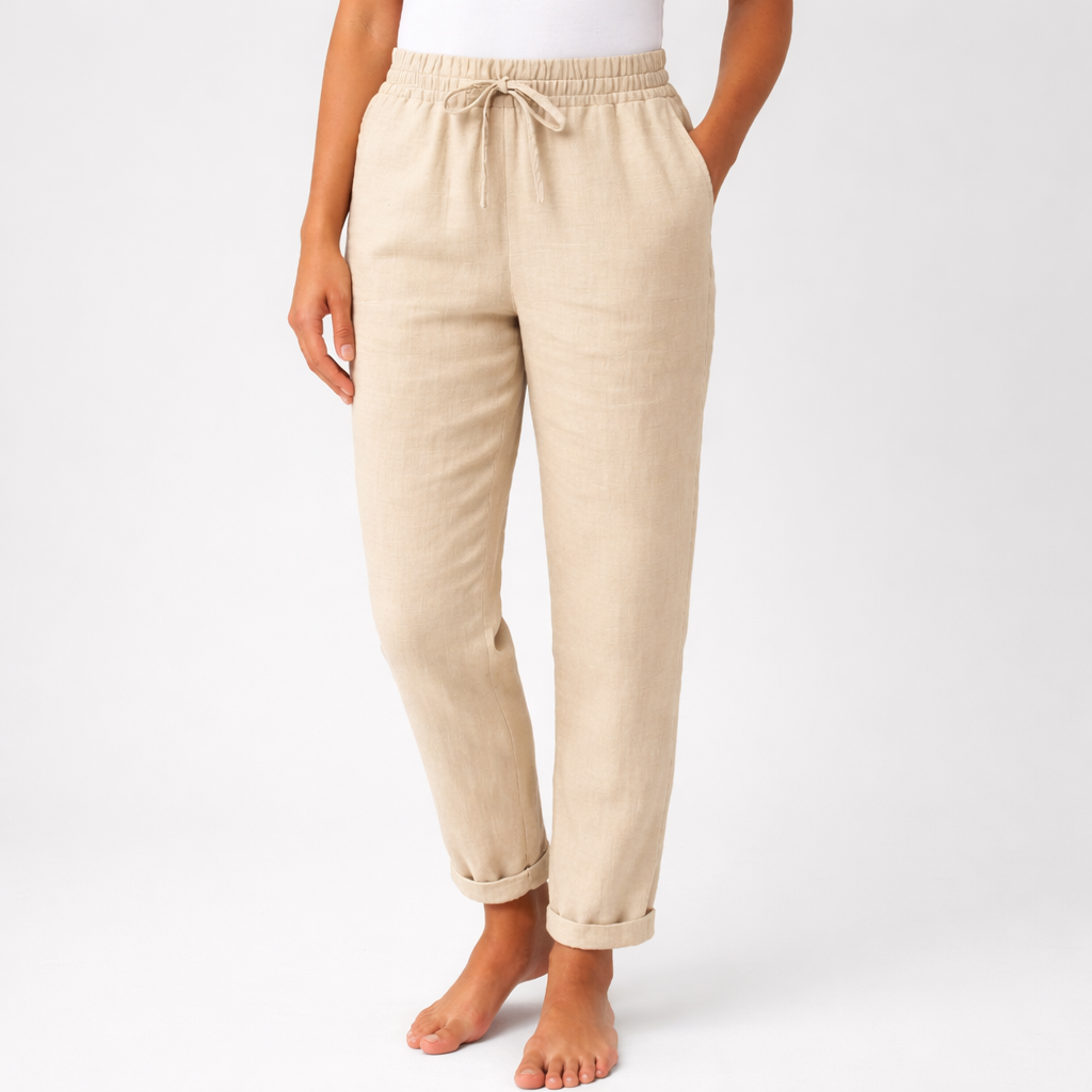 Pantaloni in misto lino: eleganza disinvolta per ogni occasione