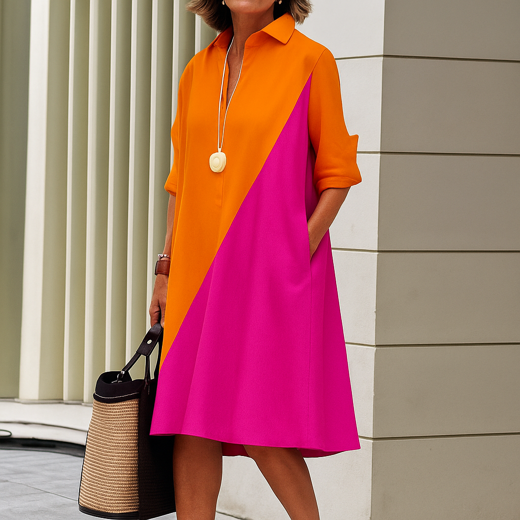 Abito dallo stile minimalista e senza tempo per un’eleganza naturale