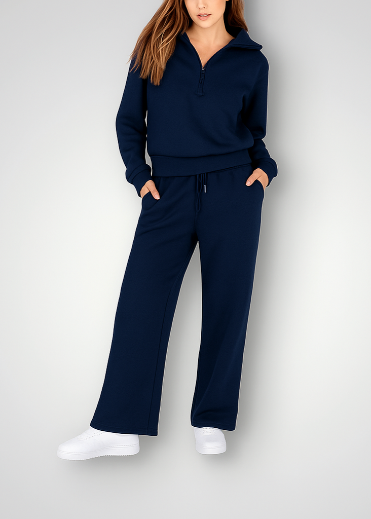 Comodo e Stylish Set Lounge Donna a 2 Pezzi