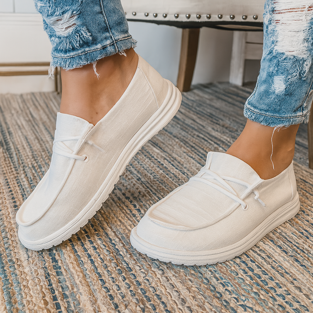 Scarpe stringate basse da donna