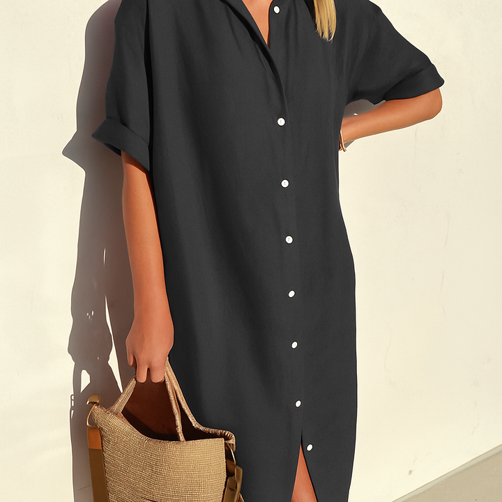 Abito Camicia in Lino da Donna