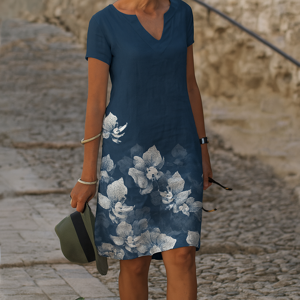 Abito Casual V Neck da Donna