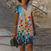 Abito Casual V Neck da Donna