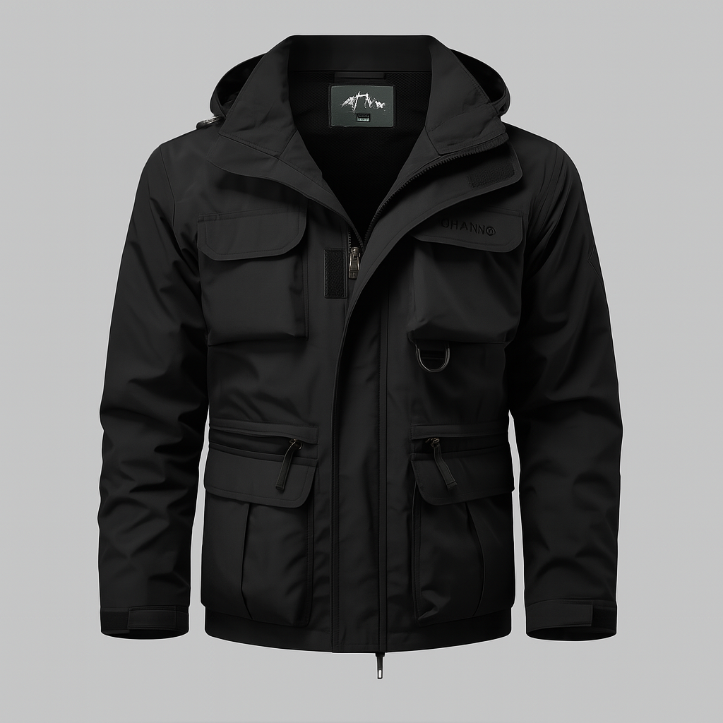 Cappotto Militare Stile Uomo Impermeabile
