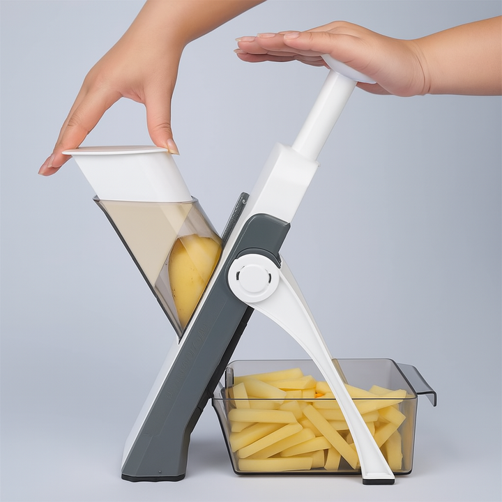 Cutter e Grattugia per Verdure in Acciaio Inossidabile