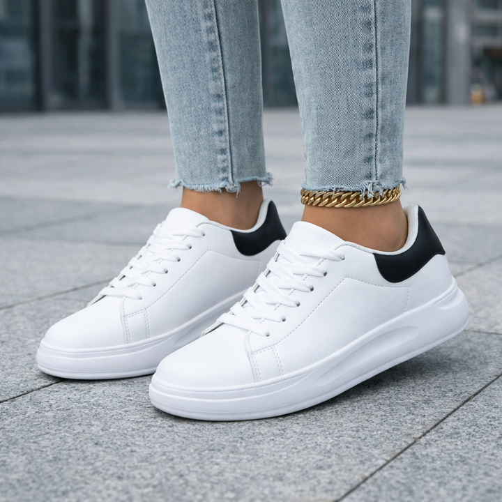 Sneaker Platform Bassa Minimalista