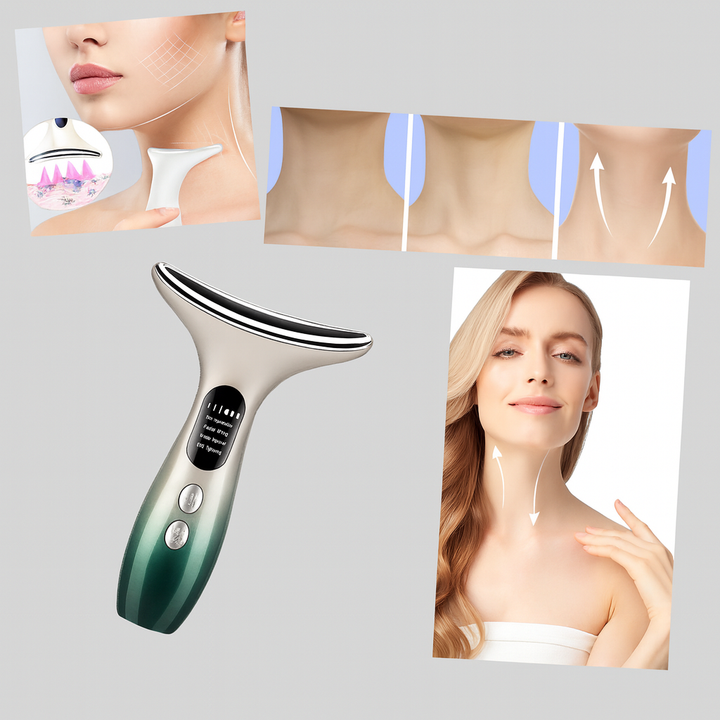 Dispositivo per Collo e Viso – Strumento di Cura della Pelle Compatto