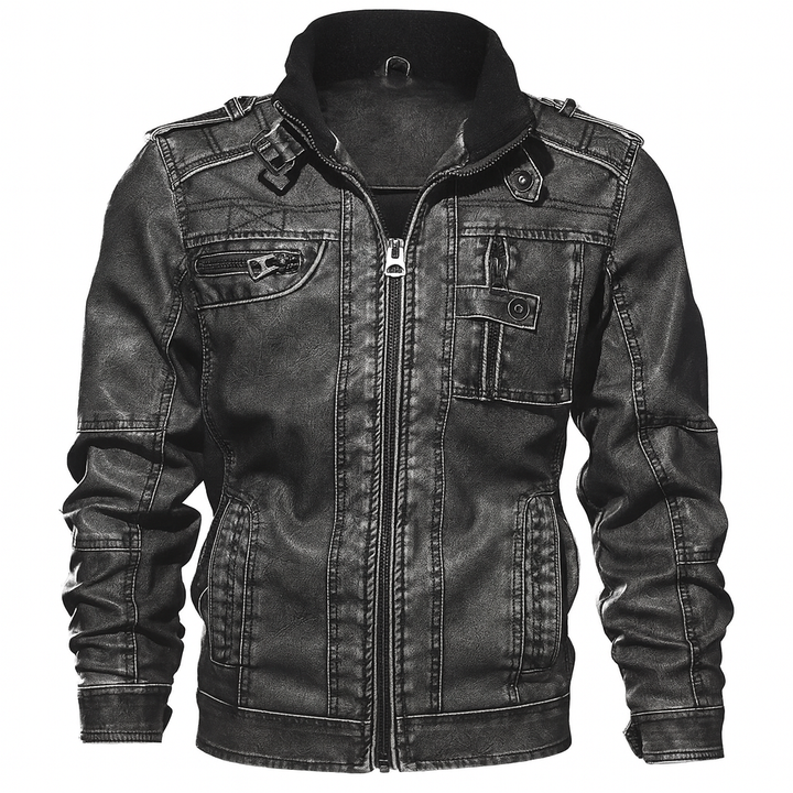 Giacca in Pelle per Moto Premium per Uomo
