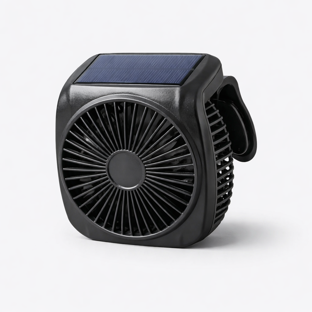 Ventilatore per Finestra Auto a Energia Solare