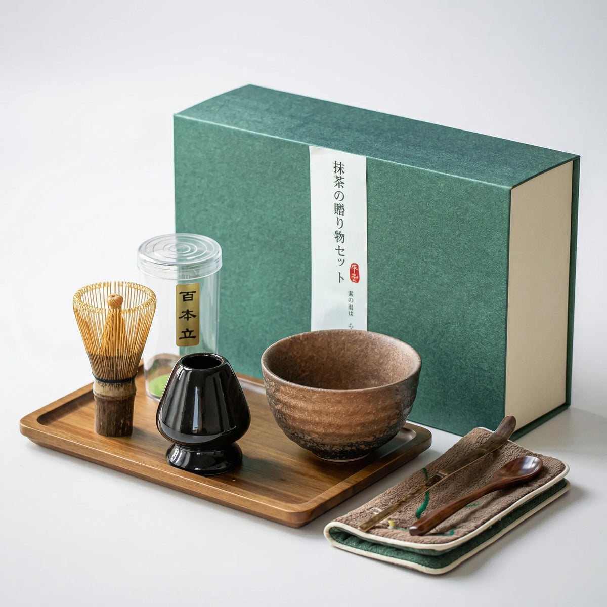 Set Regalo di Strumenti Matcha Tradizionali Giapponesi