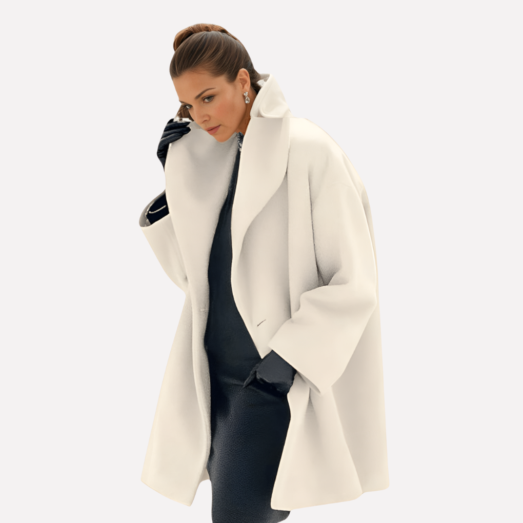 Giacca con collo ampio da donna