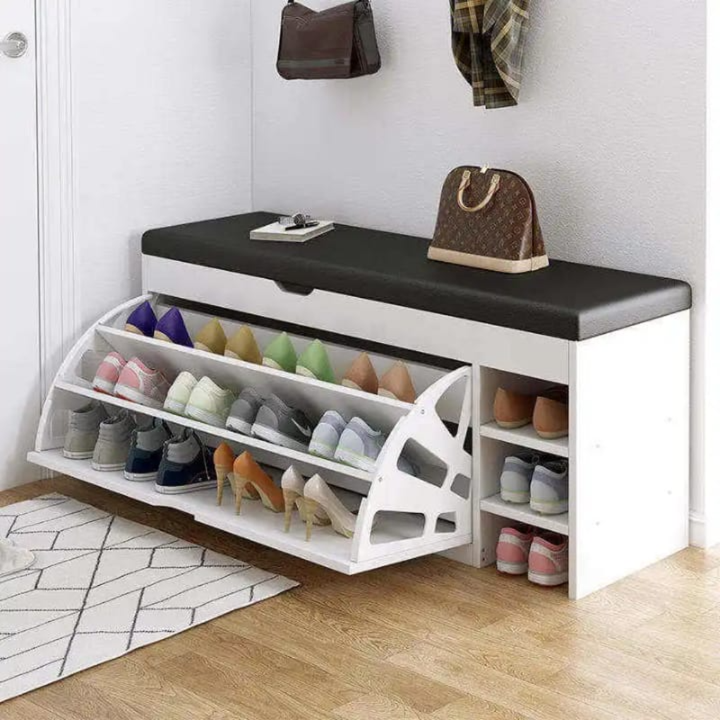 Armadio per Scarpe 3 in 1 con Panca