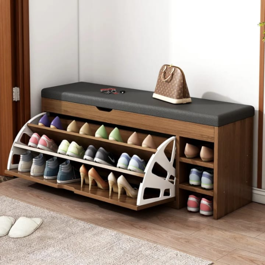 Armadio per Scarpe 3 in 1 con Panca