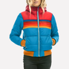 Giacca Quilted da Donna con Cappuccio e Zipper