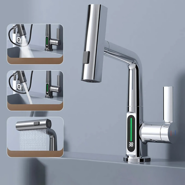 Rubinetto LED Flessibile per Cucina e Bagno