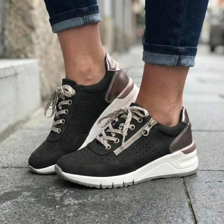 Chunkova - Sneaker con suola a zeppa spessa