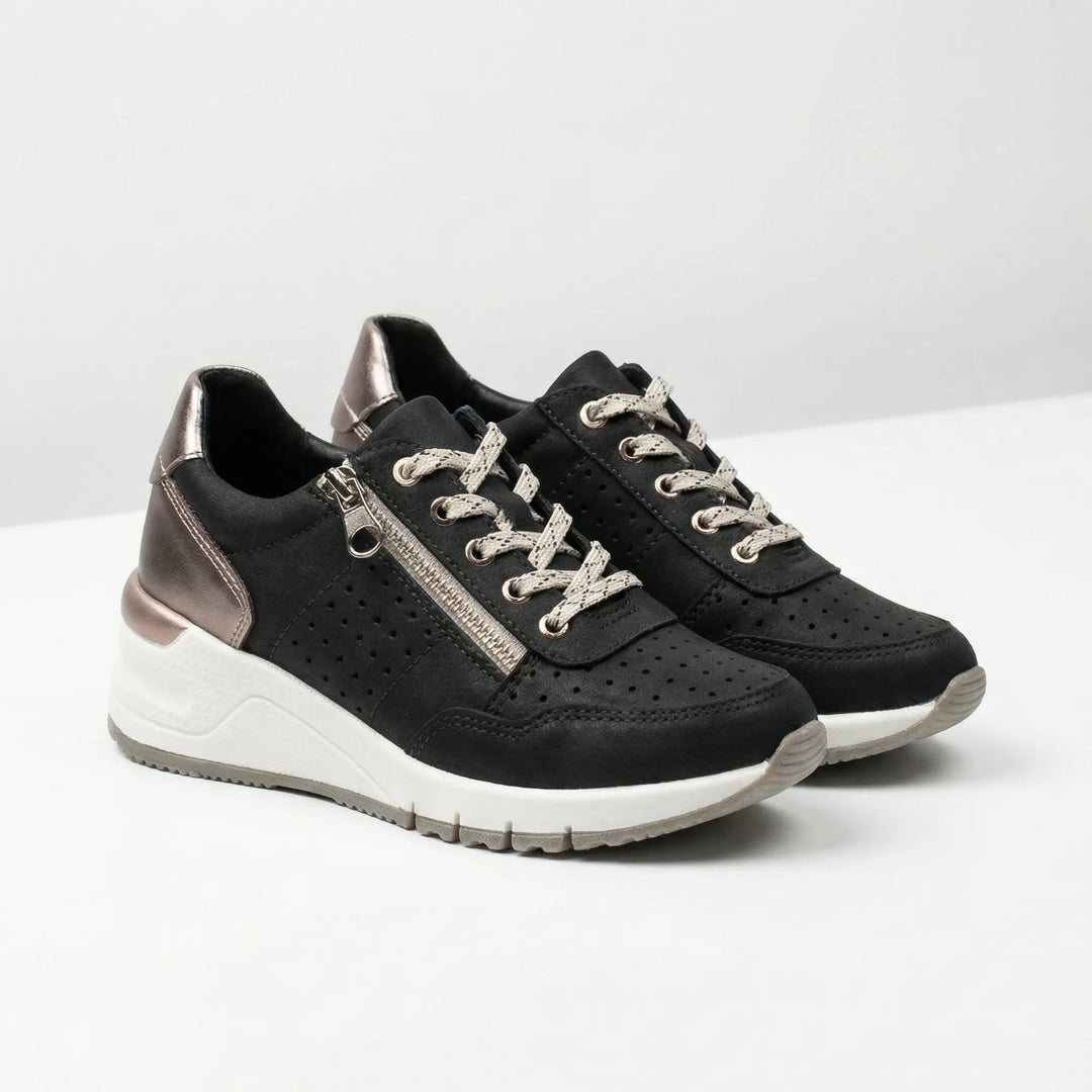 Chunkova - Sneaker con suola a zeppa spessa