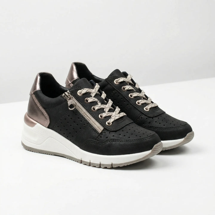 Chunkova - Sneaker con suola a zeppa spessa