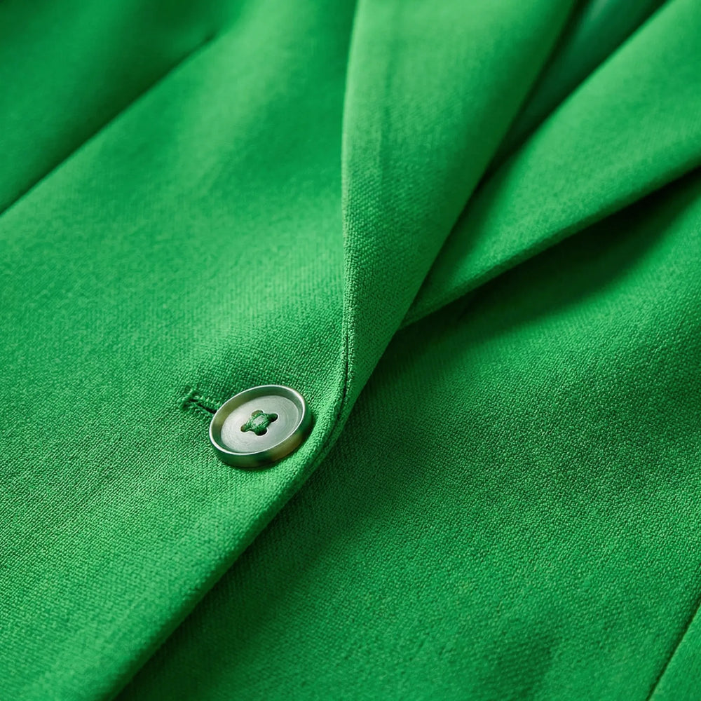 Claireux - Blazer da donna strutturato con un solo bottone