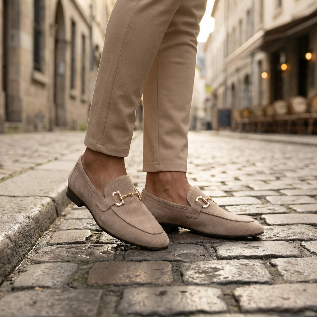 Clarenvo - Mocassino slip-on con dettaglio morsetto