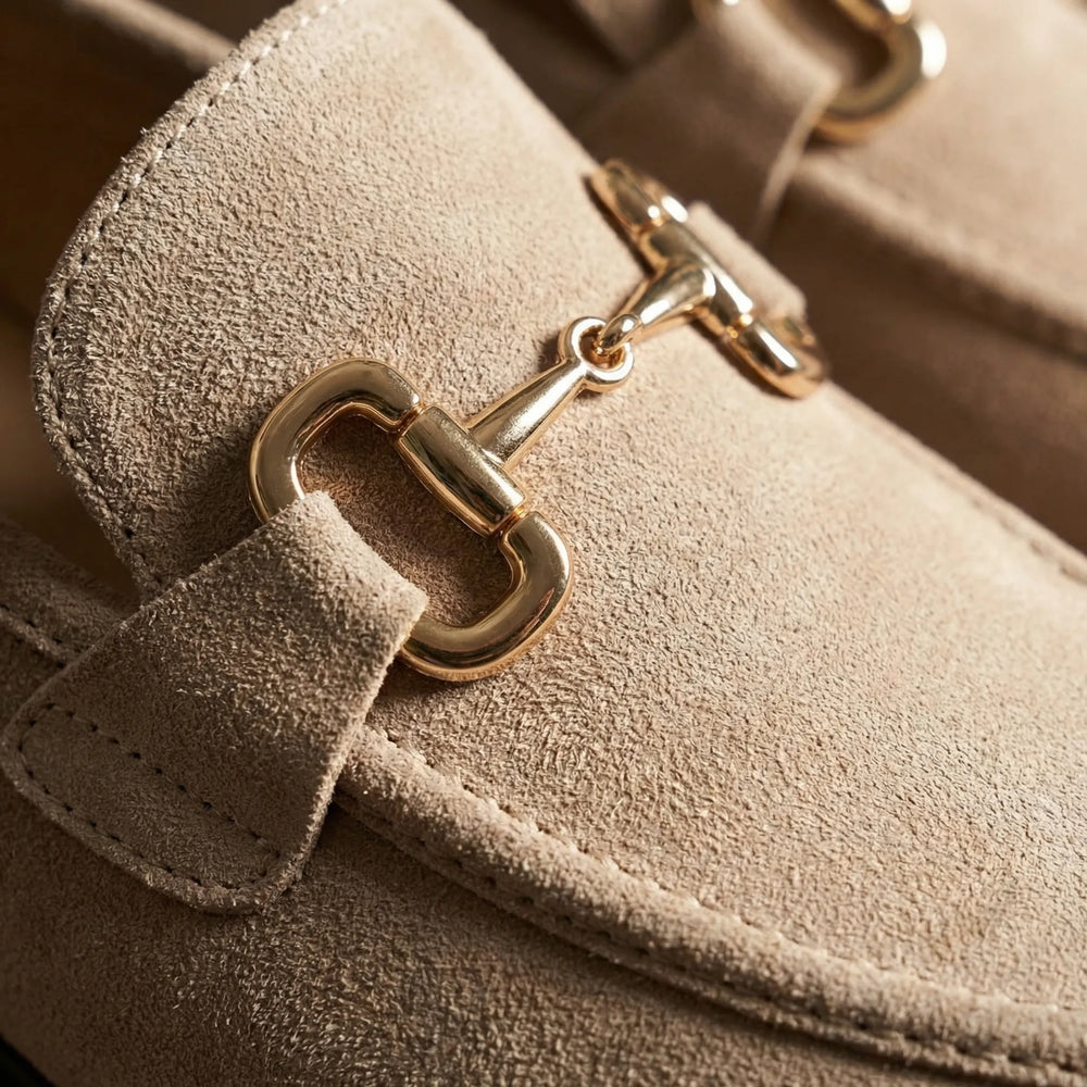 Clarenvo - Mocassino slip-on con dettaglio morsetto
