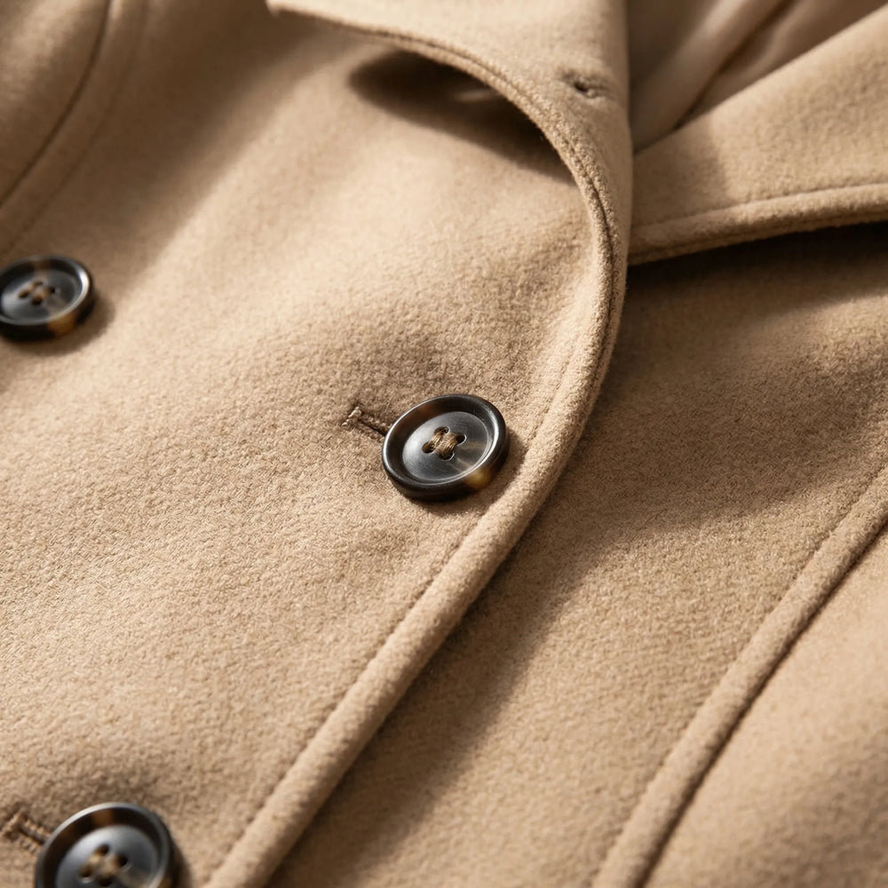 Clarisca - Trench coat semiaderente a metà coscia