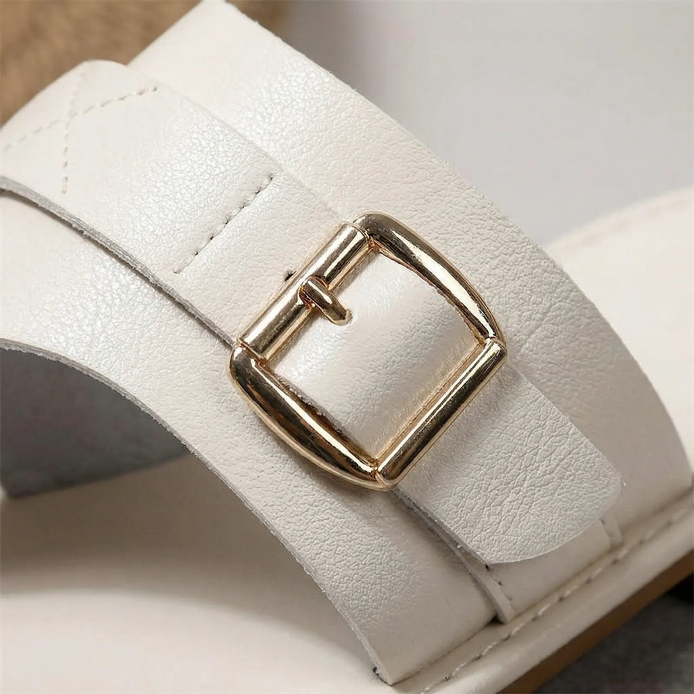 Coastelle - Sandalo slip-on a punta aperta con fibbia