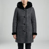 Colvara - Cappotto con Cappuccio a Toggle di Lunghezza Media