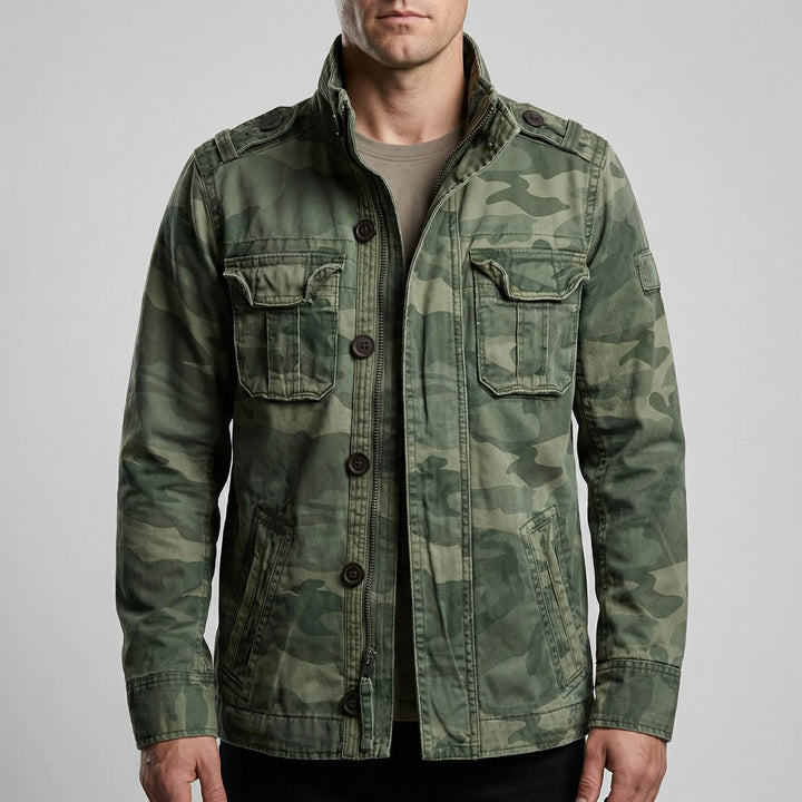 Combatex - Giacca mimetica militare da campo per uomo