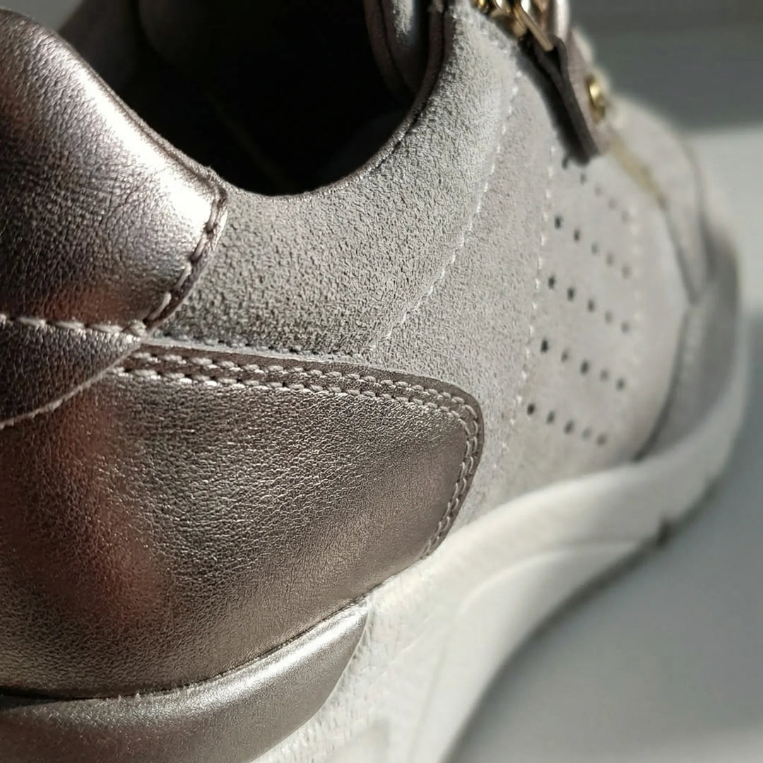 Comfovex - Scarpe da passeggio ortopediche da donna con lacci