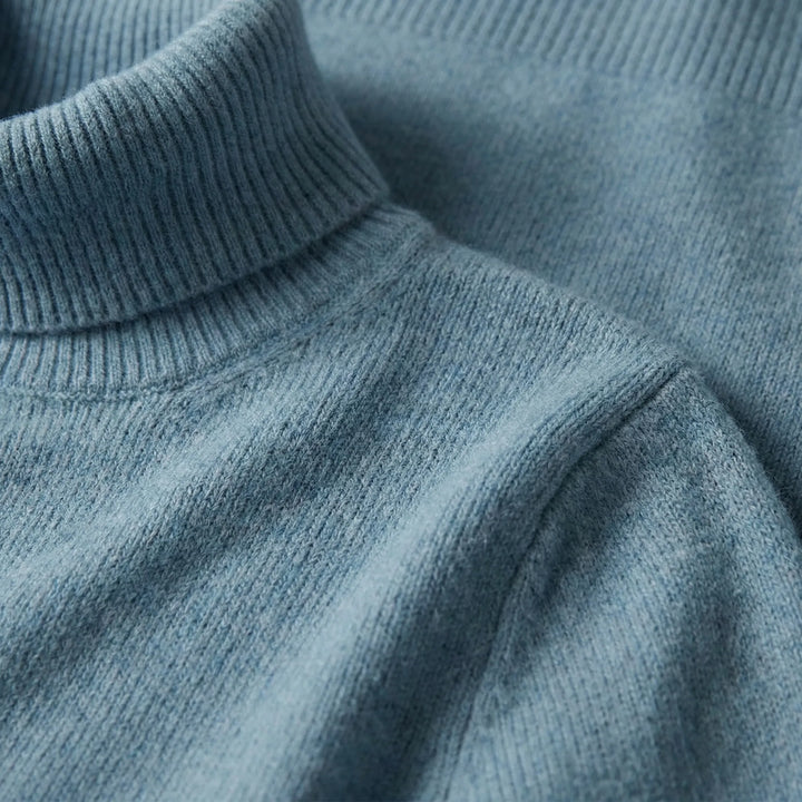 Cozelle - Completo composto da maglione a collo alto e pantaloni a gamba larga