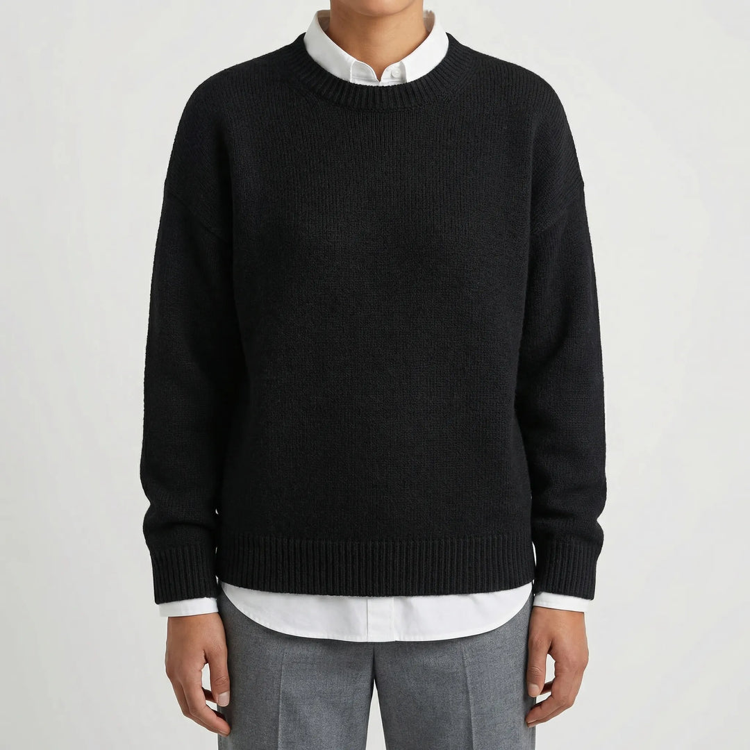 Coziven - Maglione girocollo in maglia